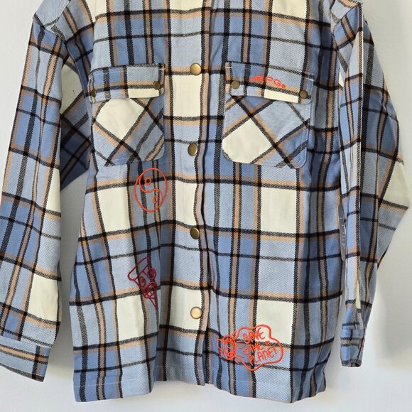 NWT Disney Men's Flannel Shacket Size Large - Picture 3 of 12